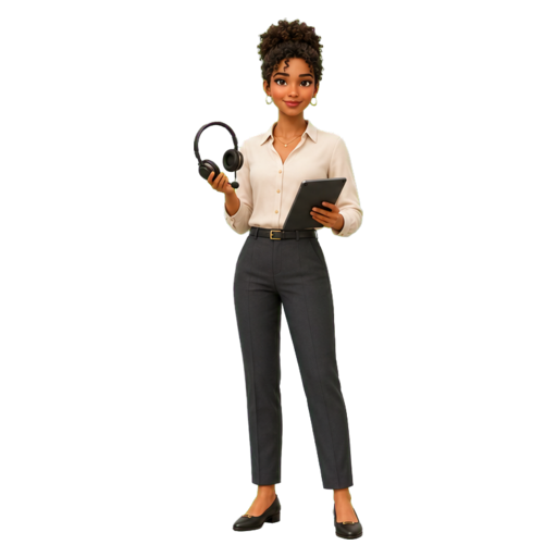 Sarah, collaborateur IA Vegasus — Service client
